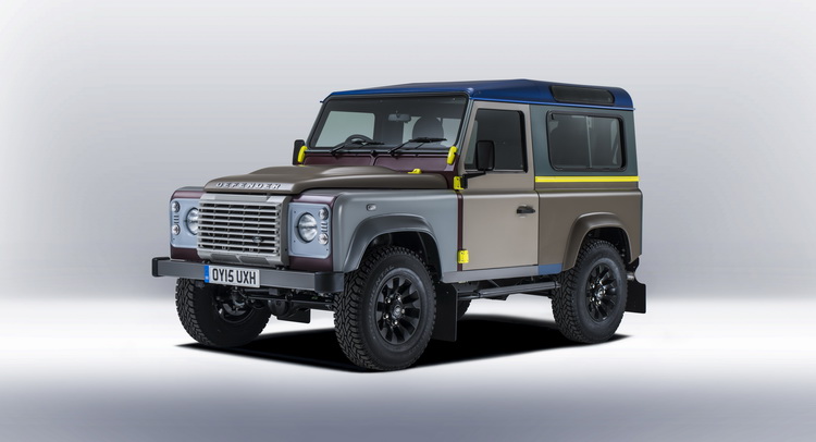  Land Rover Builds Fashionable One-Off Defender For Sir Paul Smith