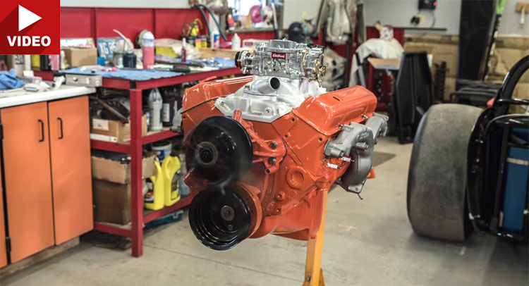  Chevy Small-Block Celebrated With Strip and Rebuild Timelapse Video