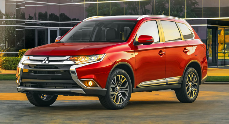  2016 Mitsubishi Outlander Gets A Fresh Face In New York