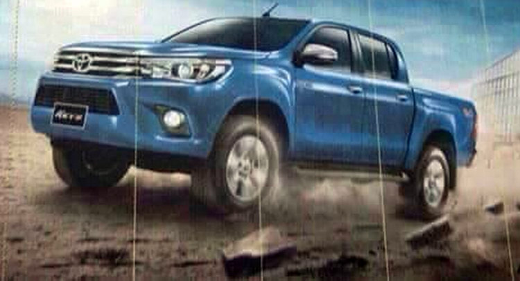  2016 Toyota Hilux Picture And Specs Leaked?