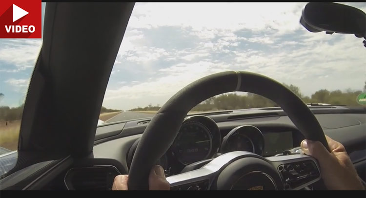  Porsche Promo: 918 Spyder Driven Flat Out In Australia’s Outback