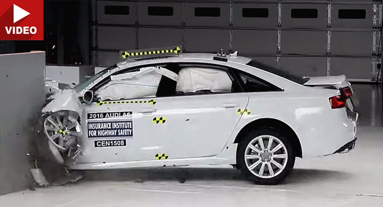  Updated Audi A6 Earns Top Safety Pick+ Rating from IIHS