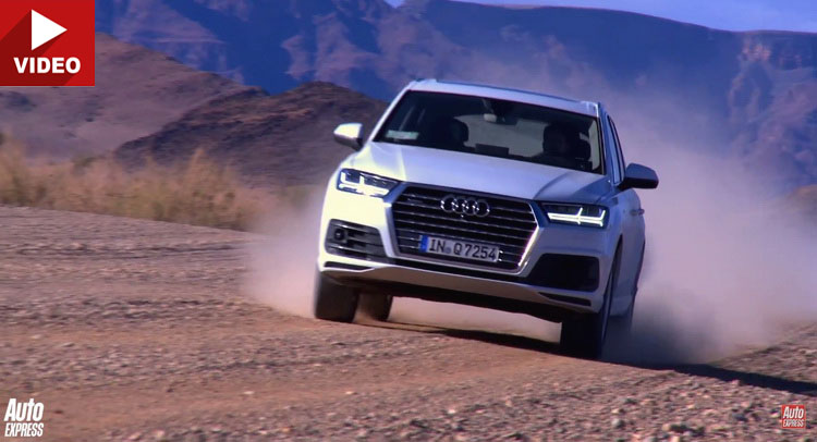  Pre-production 2016 Audi Q7 Tackles the Namibian Desert