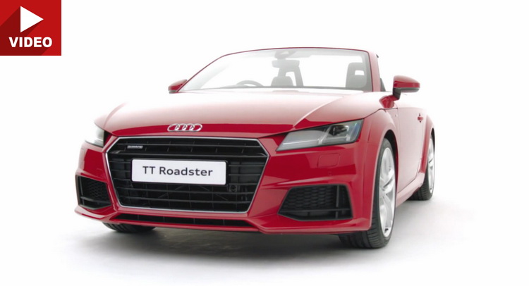  Audi Treats Us To Detailed Video Presentation Of The All-New TT Roadster