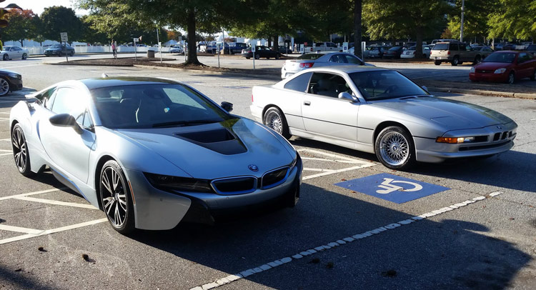  BMW i8 Meets 850Ci: Two Very Different 8s, Which One Would You Take?