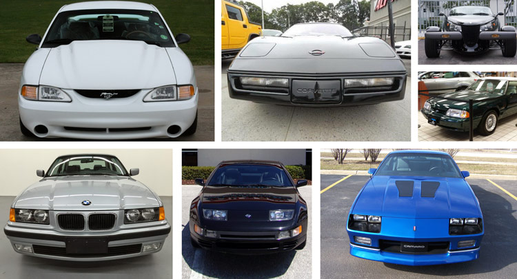  Seven 1990s Sports Cars With Less Than 2,400 Miles That You Can Buy On eBay