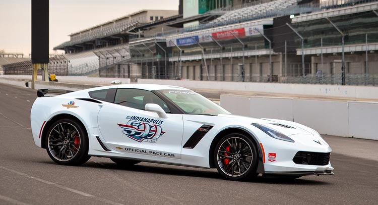  Chevrolet Corvette Z06 Looks Great As An Indy 500 Pace Car