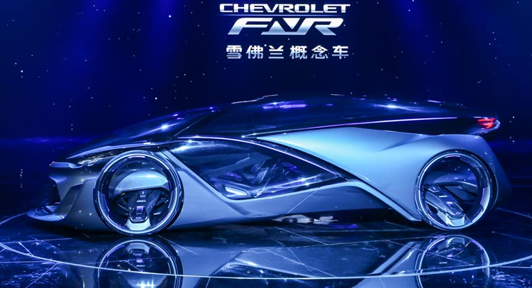  Futuristic Chevrolet-FNR Autonomous EV Concept Unveiled in Shanghai