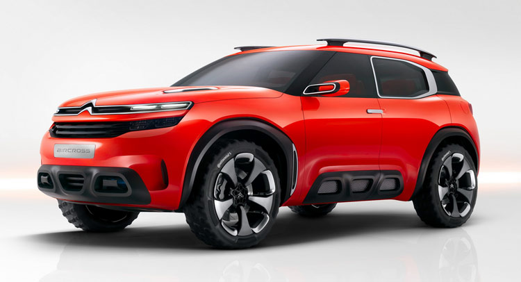  Citroen Officially Debuts Chunky-Looking Aircross Concept