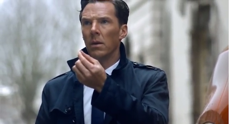  Watch Benedict Cumberbatch Look Serious While He Drives An MG Crossover