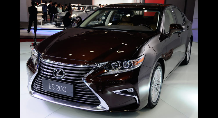  Revised Lexus ES Shows Fresh Face in Shanghai