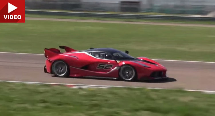  Listen To The Screaming Voice of The FXX K As It Tears Apart Fiorano Circuit