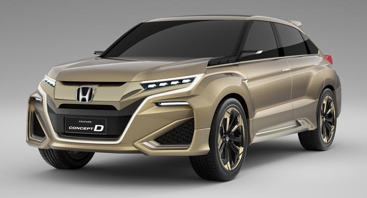  Honda Concept D Previews Flagship SUV for China