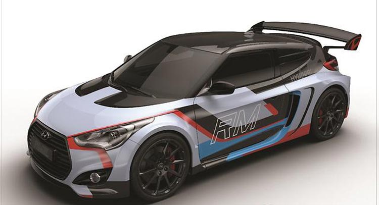  Hyundai RM15 Concept Is a 296HP Mid-Engined Veloster [w/Video]
