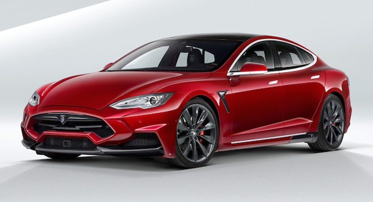  Tesla Model S Gets A New Tuned Look From Larte Design