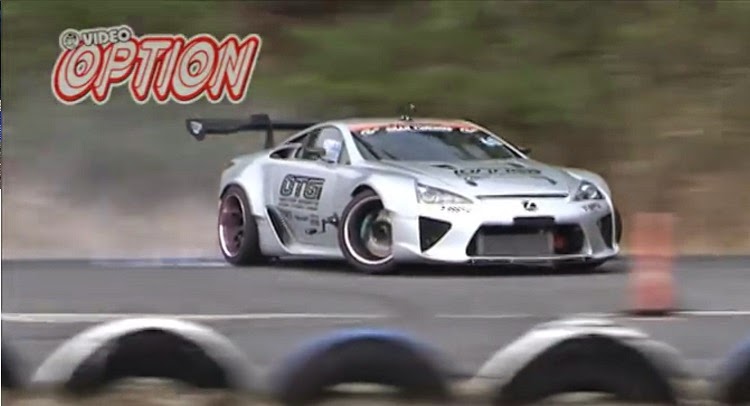  Watch Yoichi Imamura’s D1GP Lexus LFA Drift Car In Action!