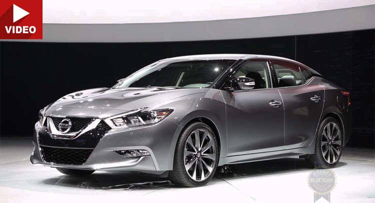  Daring New Nissan Maxima Detailed in NY Auto Show Videos