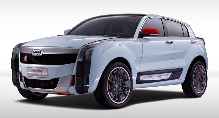  Qoros 2 SUV PHEV Concept Previews Possible B-Segment SUV