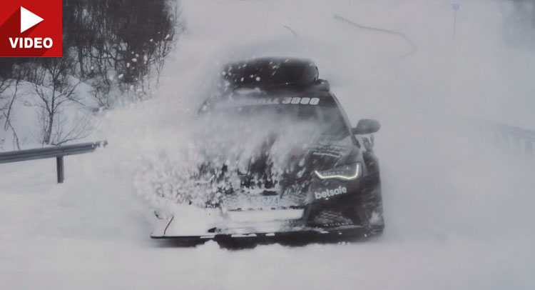  Jon Olsson’s 1000hp Audi RS6 DTM Is the Best Snowplow Ever.