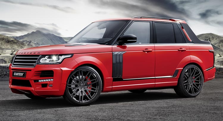  Startech Turns Range Rover into Pickup for the Shanghai Auto Show
