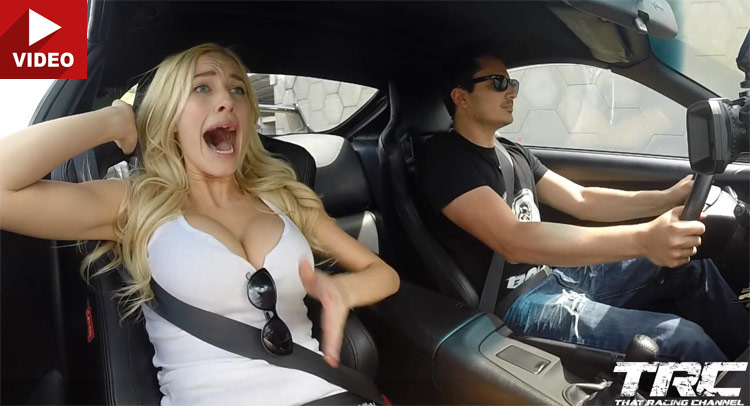  Feminists Would Be…Proud: Instagram Model Plays Catch The $100 Bill In 1,200HP Supra