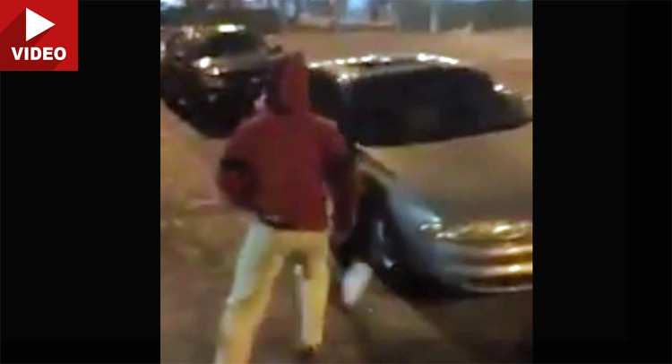  Teen Vandals Slamming Hoods Of Parked Cars Get Cop Slam Karma