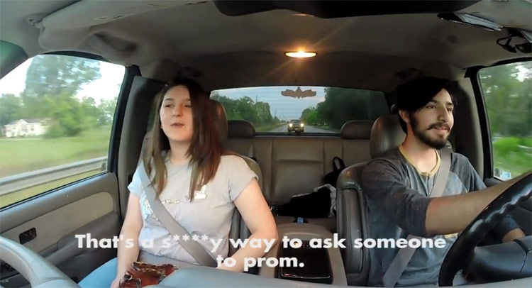  Teen’s Road Sign Prom Proposal Doesn’t Go So Well