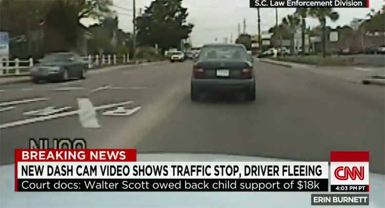  Cops Release Dashcam Footage Of Officer Slager Pulling Over Walter Scott