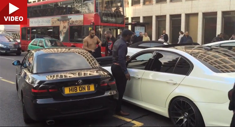  Crazy Road Rage Incident In London Between Two BMW Owners