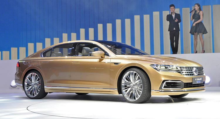  VW C Coupé GTE Concept Reportedly Previews Flagship PHEV for China