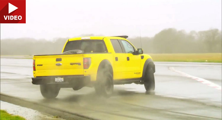  Stig Playing With 600hp Hennessey VelociRaptor is Weird Without Clarkson’s Voice Over