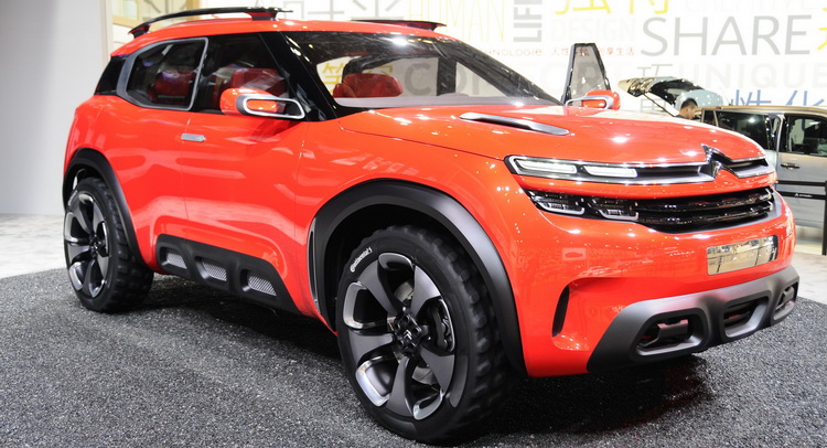  Citroen’s Funky Aircross Concept Is A Cactus On Steroids