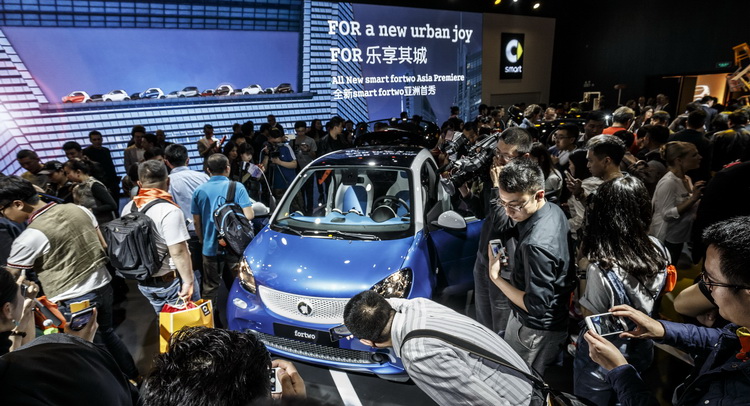  Latest Smart Fortwo Arrives At China’s Shanghai Auto Show