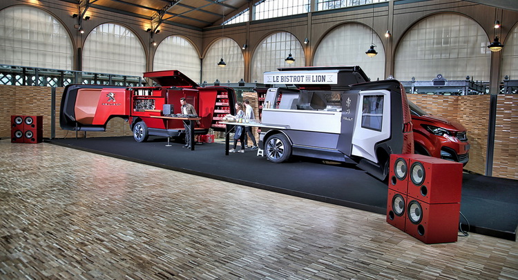  Oh, Mon Dieu, Meet The Peugeot ‘Food Truck’ Concept