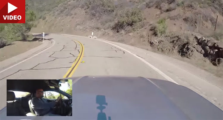  Matt Farah Drives Ford Mustang EcoBoost on Mulholland Road