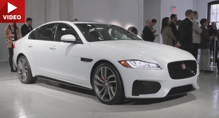  New Jaguar XF Debuts in NY – Here’s the First Video Preview