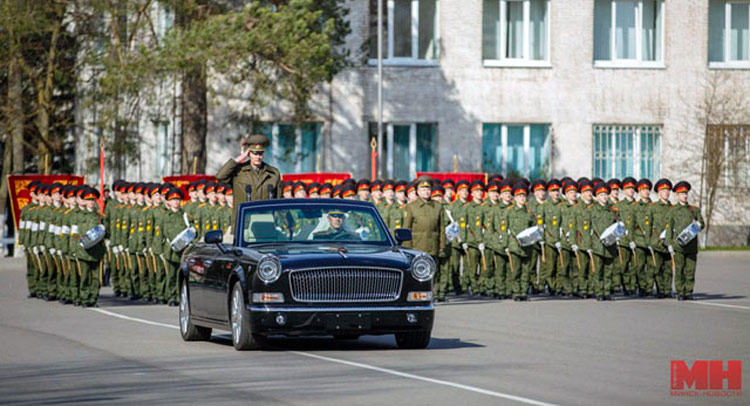  Hongqi L5 Convertible Parade Car Debuts In Belarus