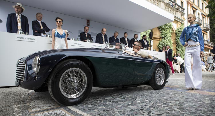  1950 Ferrari 166 MM Ordered By Gianni Agnelli Wins The Public’s Prize At Villa D’Este
