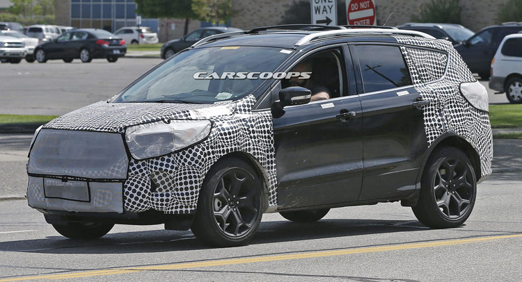  Spied: Facelift Time For Ford’s Escape & Kuga That Get Edge-Style Grille