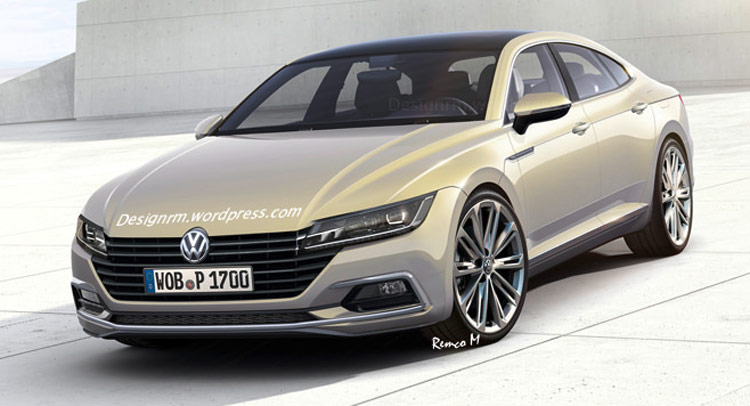  Another 2017 Volkswagen CC Modeled After Sport Coupe Concept
