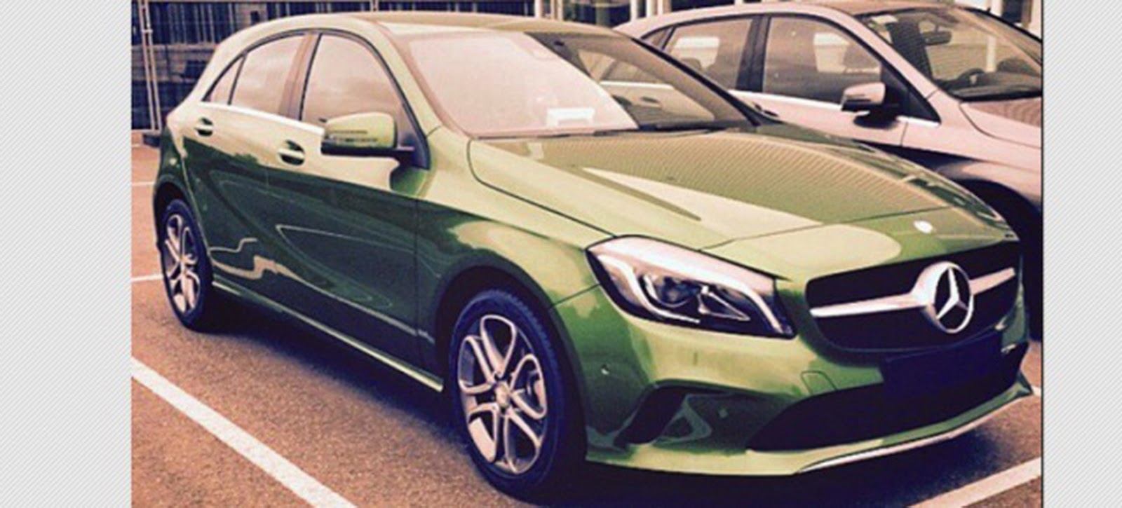 Is This The 16 Mercedes Benz A Class Facelift Carscoops