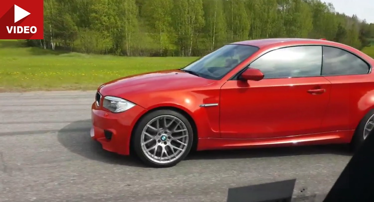  BMW X5 M F85 Takes On 1M Coupe From Rolling Start