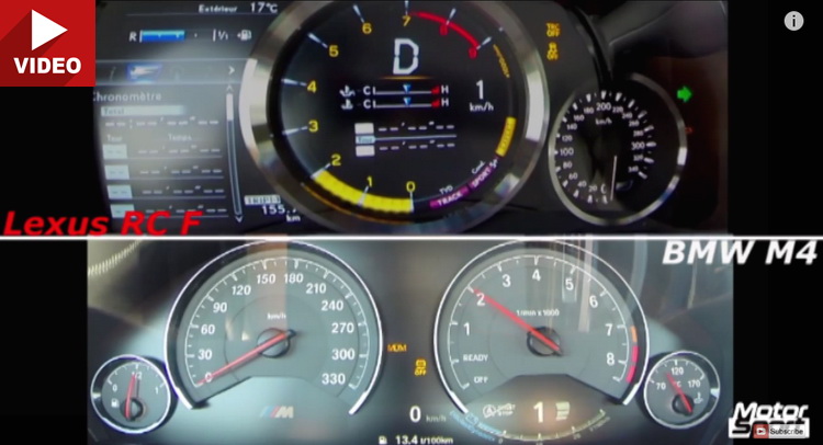  Is The Lexus RC F Really Quicker Than The BMW M4?