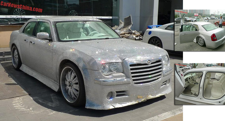  Chinese Chrysler 300 Takes Bling To A Whole New Sparkling Level