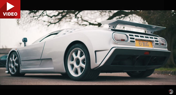  The Bugatti EB110 SS Looks More Exotic Than Ever