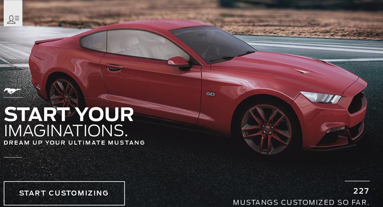  Ford Launches New Mustang Customizer For Android, Apple And PCs [w/Video]