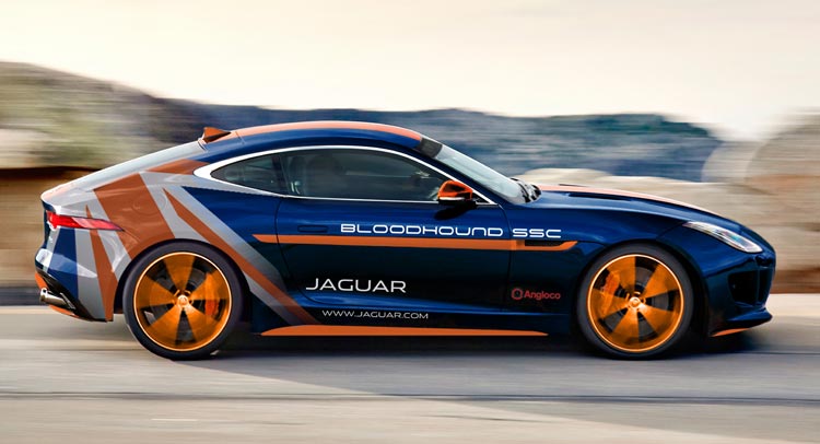  Jaguar Unveils F-Type R AWD Bloodhound SSC Rapid Response Vehicle