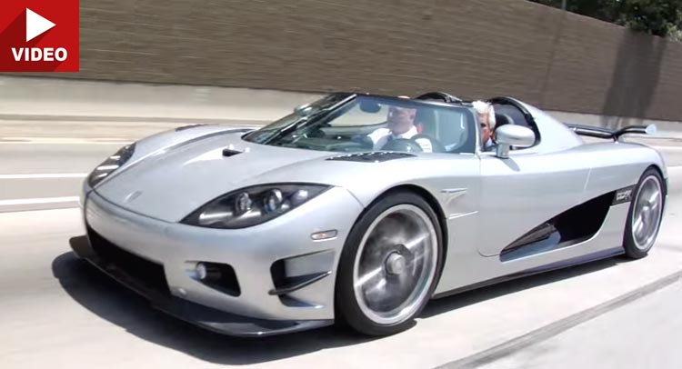  Jay Leno And Christian Von Koenigsegg Take A Ride In The 1,018HP Trevita CCXR
