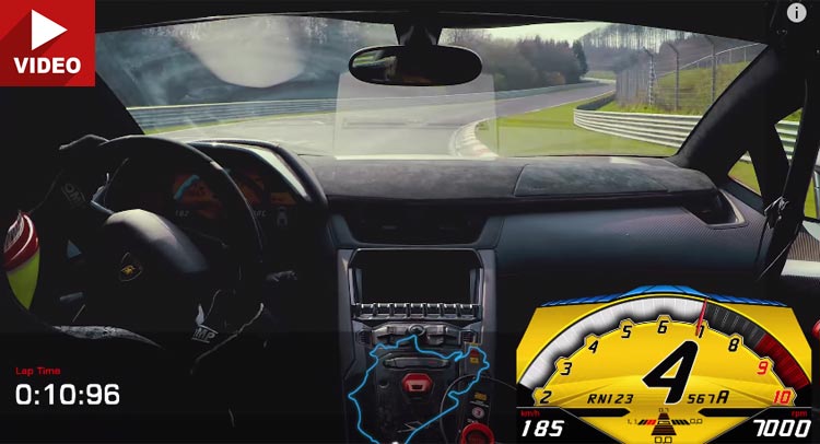 Lamborghini Aventador SV Laps Nürburgring In 6:59.73, Beats Nissan GT-R Nismo