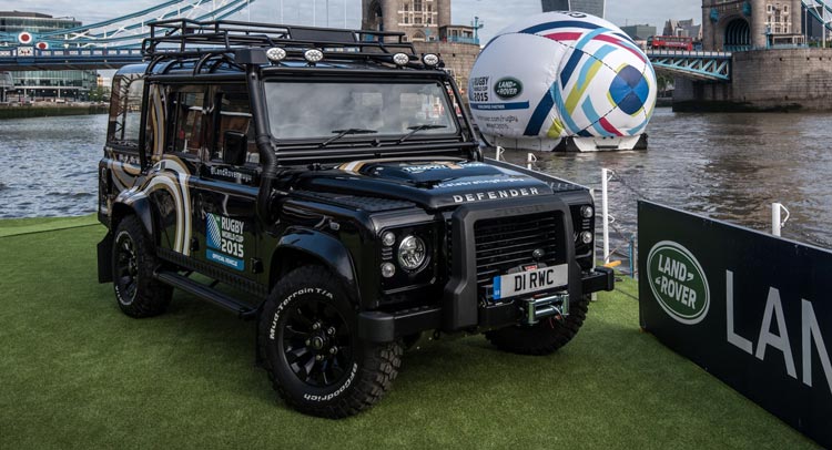  SVO Builds Special Rugby World Cup 2015 Land Rover Defender [w/Video]
